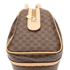 Shoulder Bag Mini Boston Brown Macadam Coated Canvas