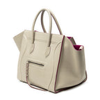 Handbag Medium Phantom Beige Calfskin Leather