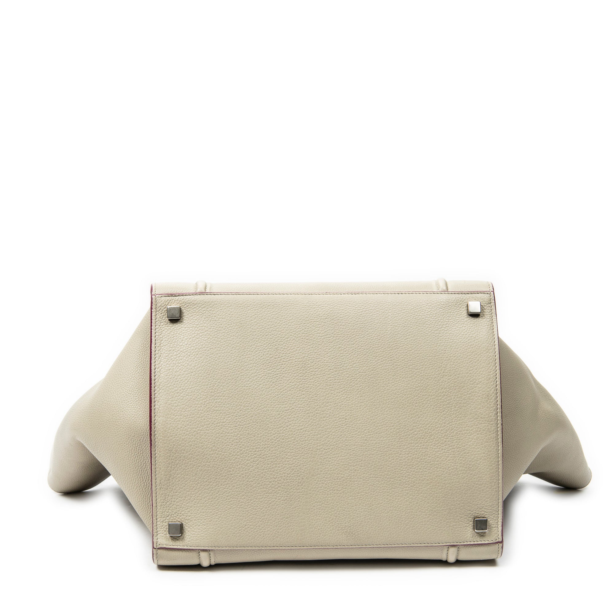 Handbag Medium Phantom Beige Calfskin Leather