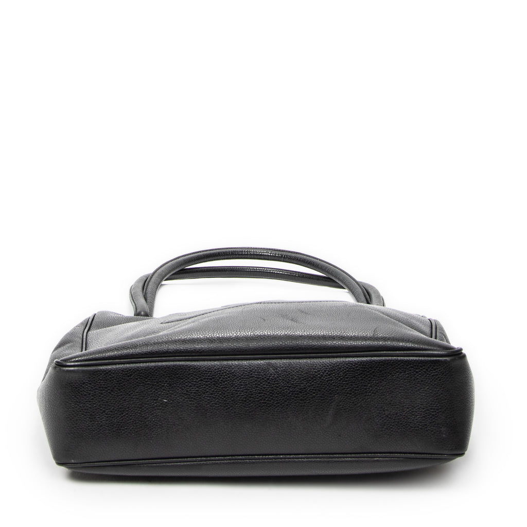 Shoulder Bag Timeless Shopping Tote Black Caviar Leather