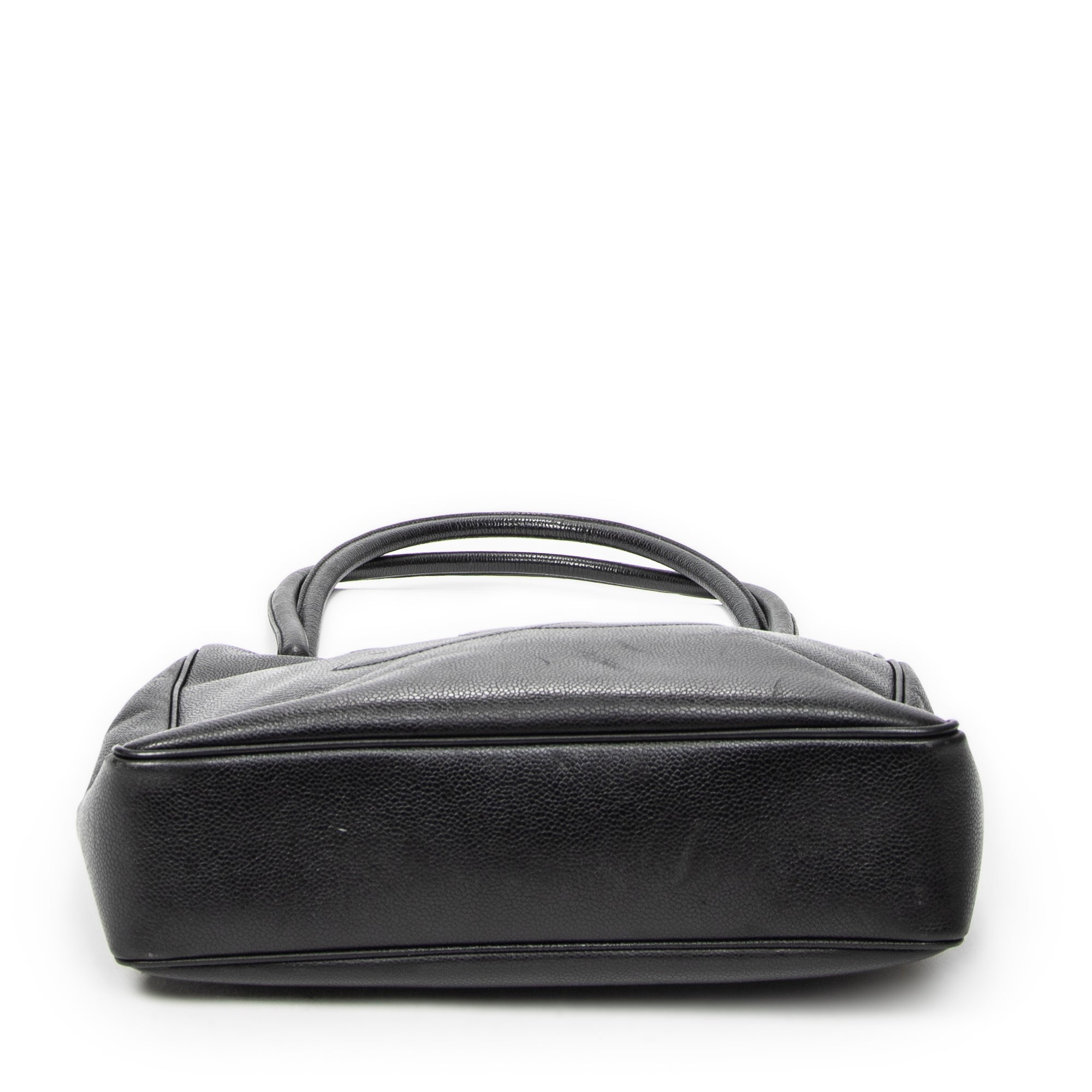 Shoulder Bag Timeless Shopping Tote Black Caviar Leather