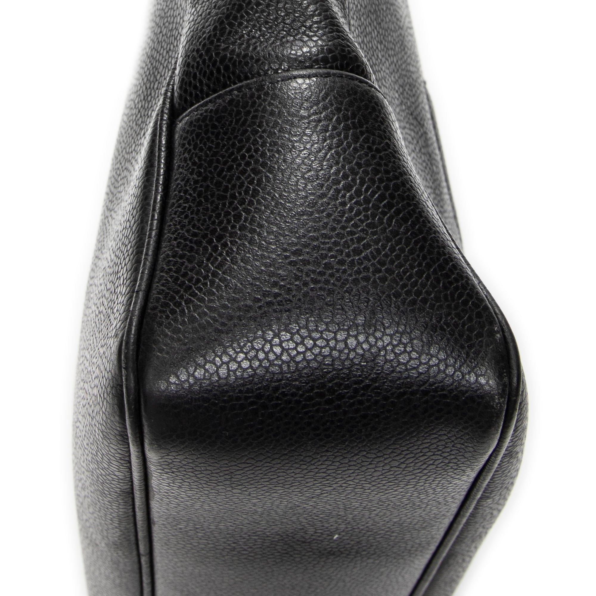 Shoulder Bag Timeless Shopping Tote Black Caviar Leather