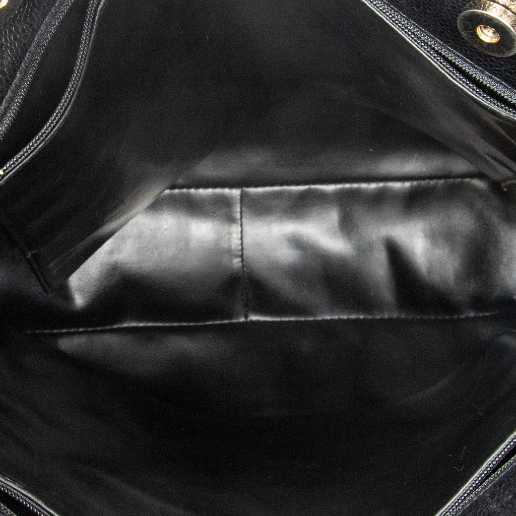Shoulder Bag Timeless Shopping Tote Black Caviar Leather