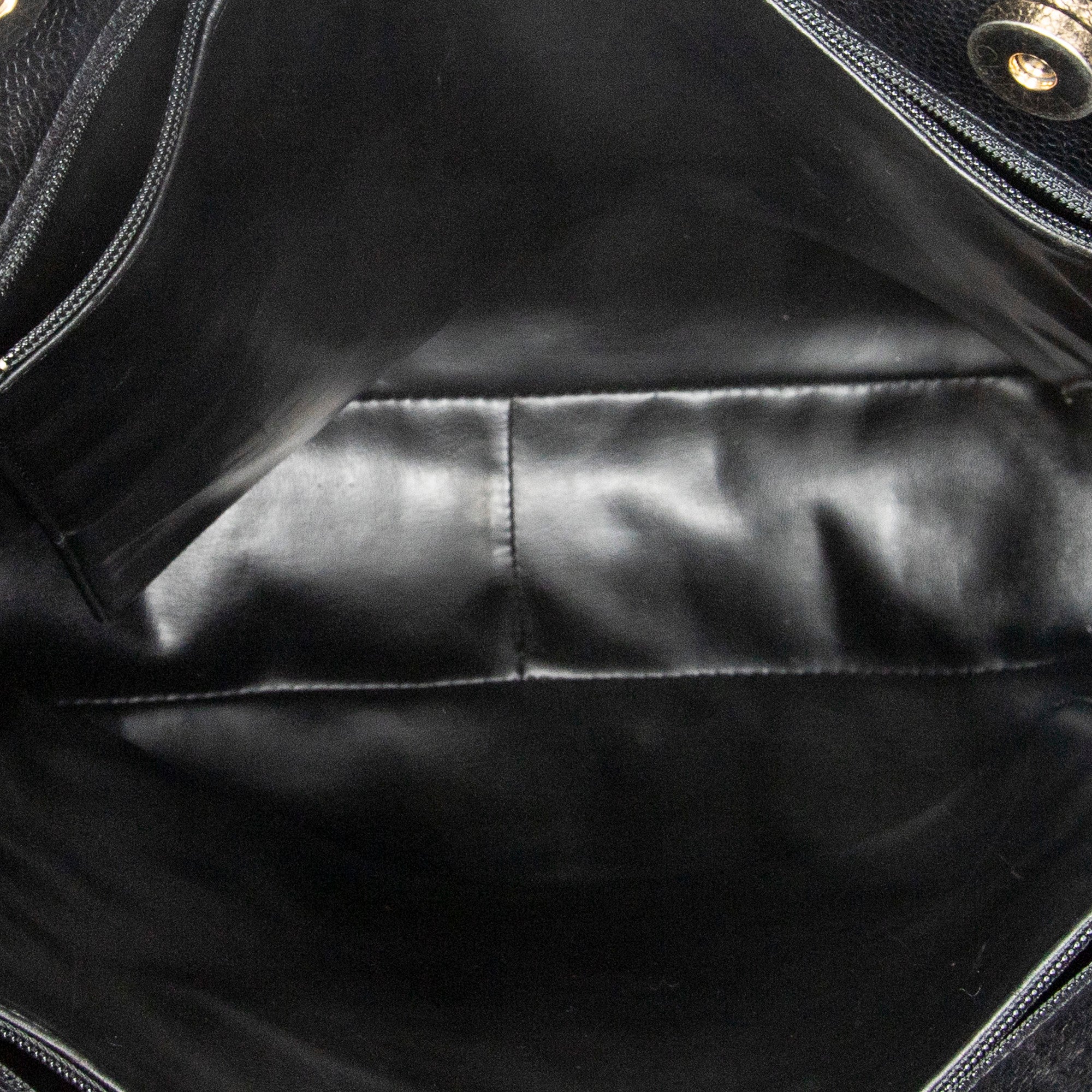 Shoulder Bag Timeless Shopping Tote Black Caviar Leather
