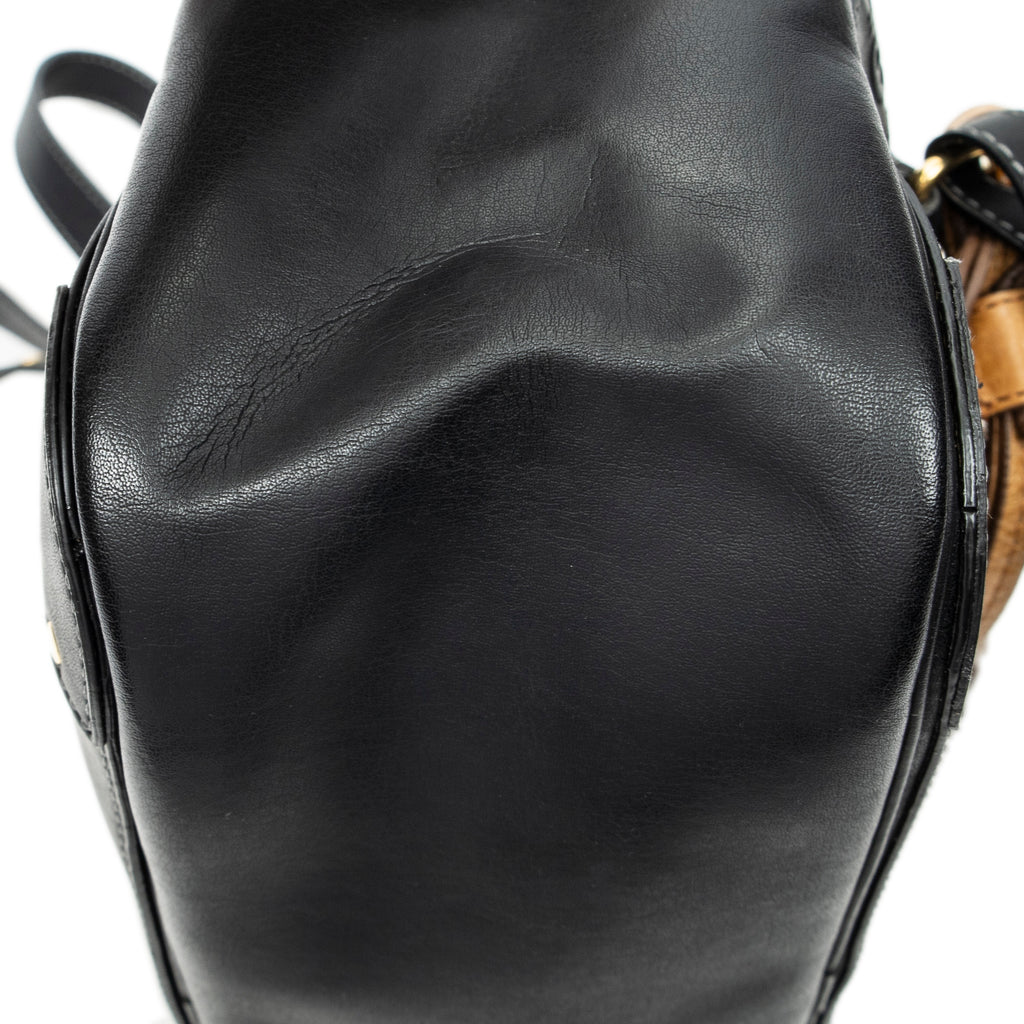 Shoulder Bag Eden Camera Crossbody Black Calfskin Leather