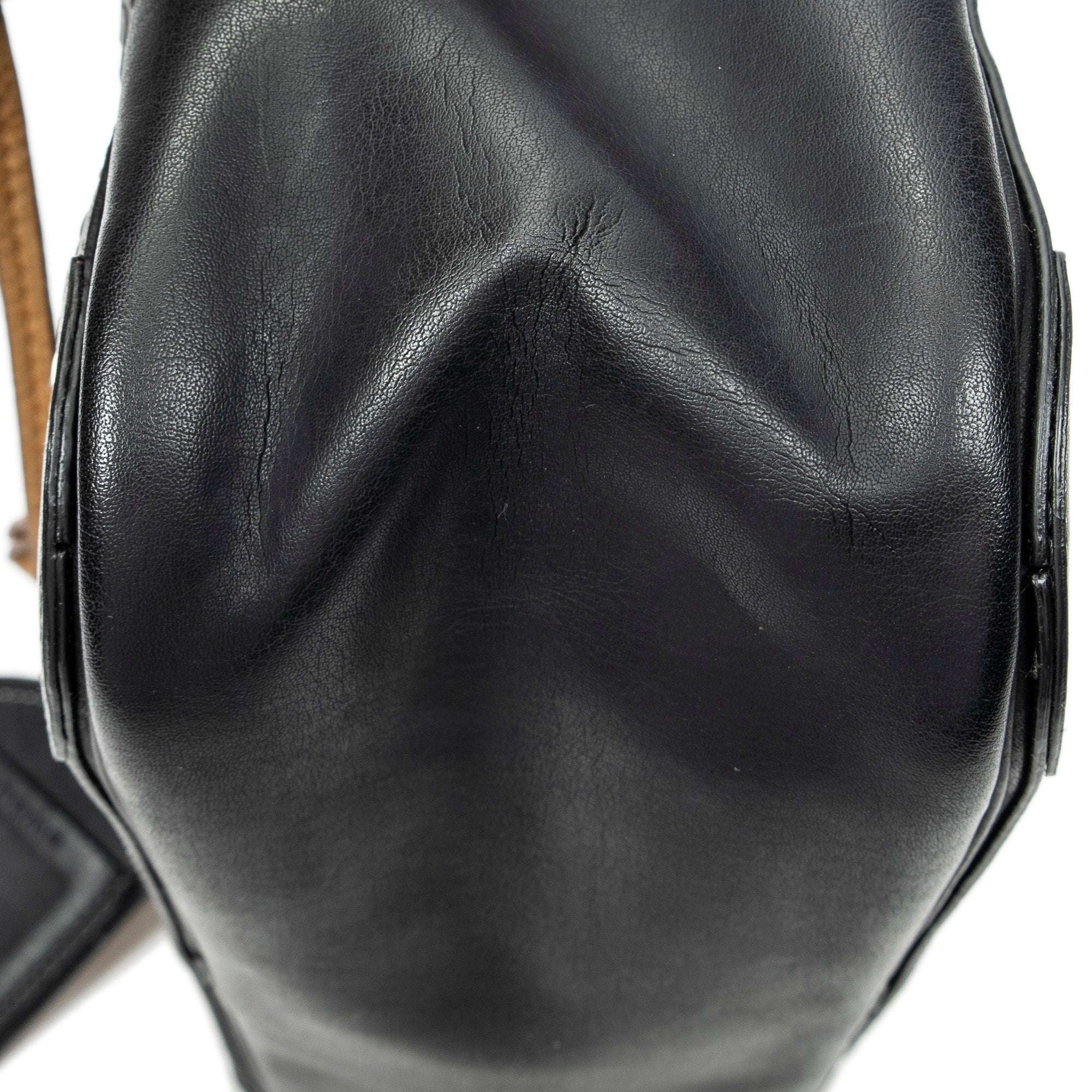 Shoulder Bag Eden Camera Crossbody Black Calfskin Leather
