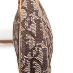Shoulder Bag Mini Saddle Pochette Brown Diorissimo Canvas