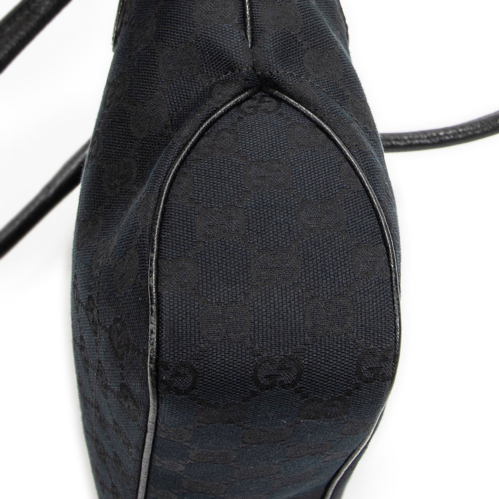 Handbag Small Jackie 1961 Tote Black Monogrammed Canvas
