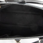 Handbag Small Jackie 1961 Tote Black Monogrammed Canvas
