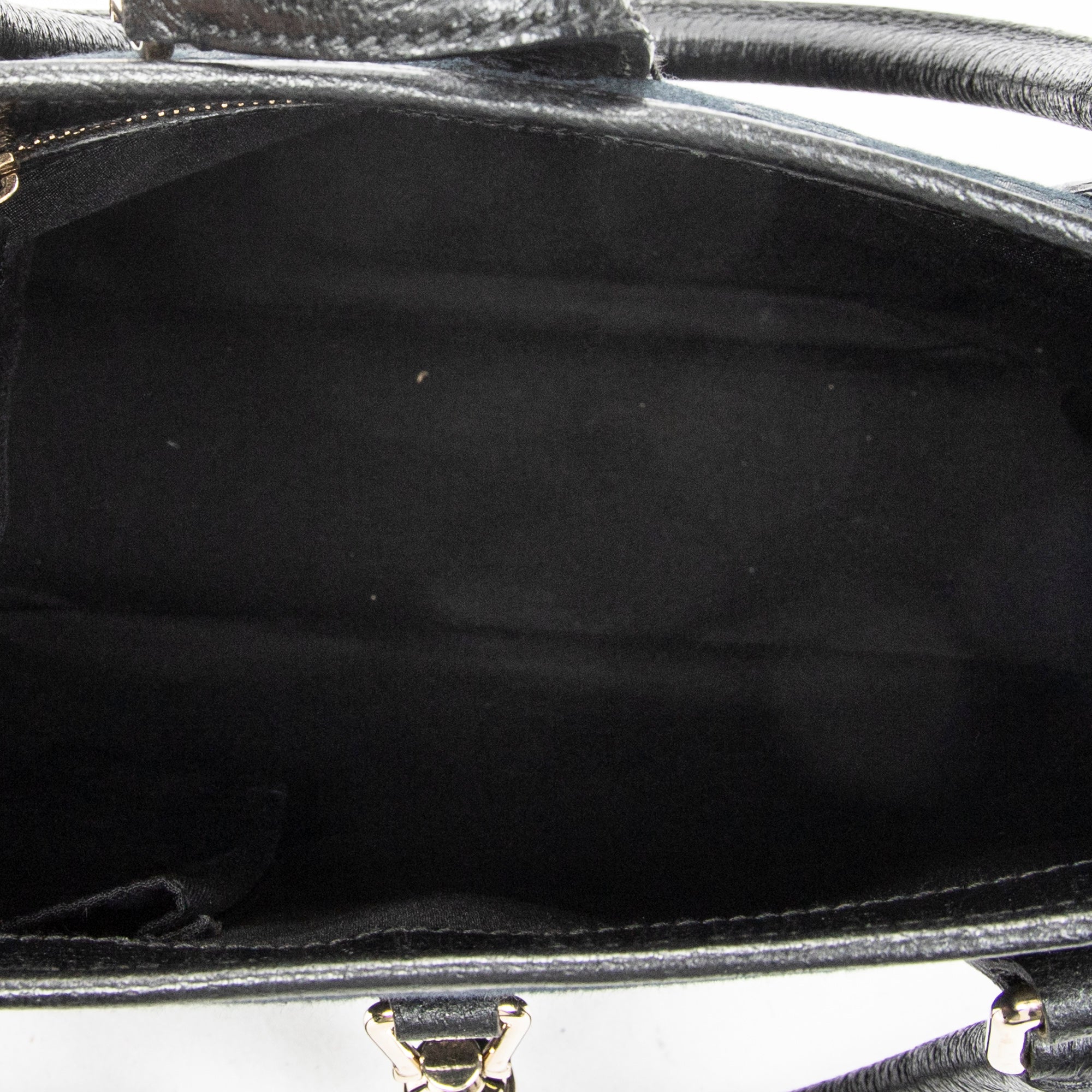 Handbag Small Jackie 1961 Tote Black Monogrammed Canvas