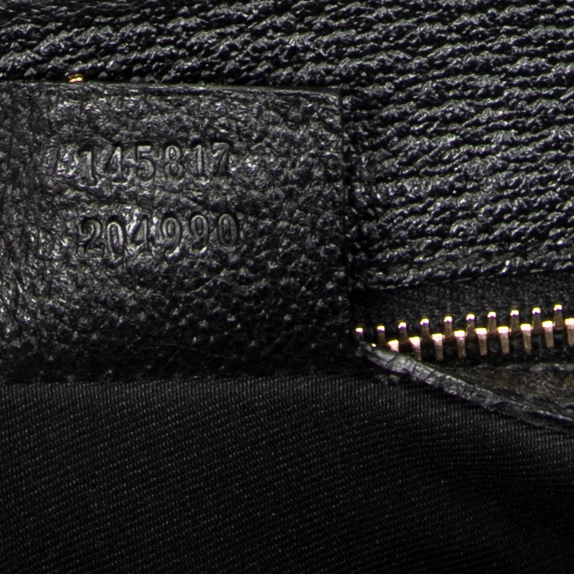 Handbag Small Jackie 1961 Tote Black Monogrammed Canvas