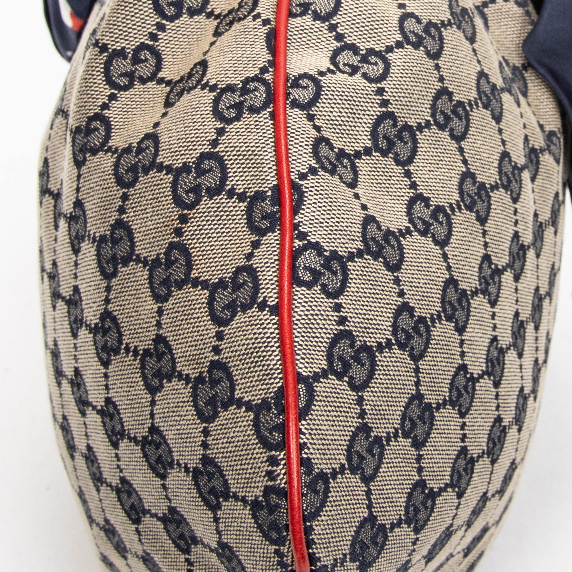 Shoulder Bag Small Positano Hobo Beige Monogrammed Canvas