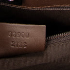 Shoulder Bag Shoulder Hobo Beige Monogrammed Canvas