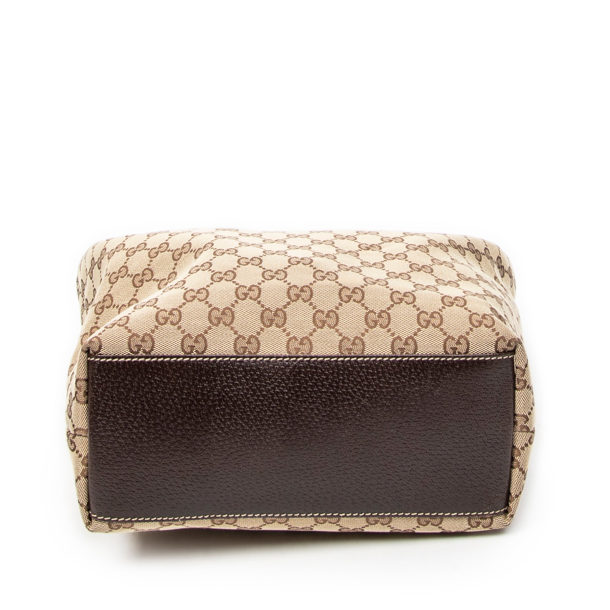 Shoulder Bag Charmy Tote Beige Monogrammed Canvas