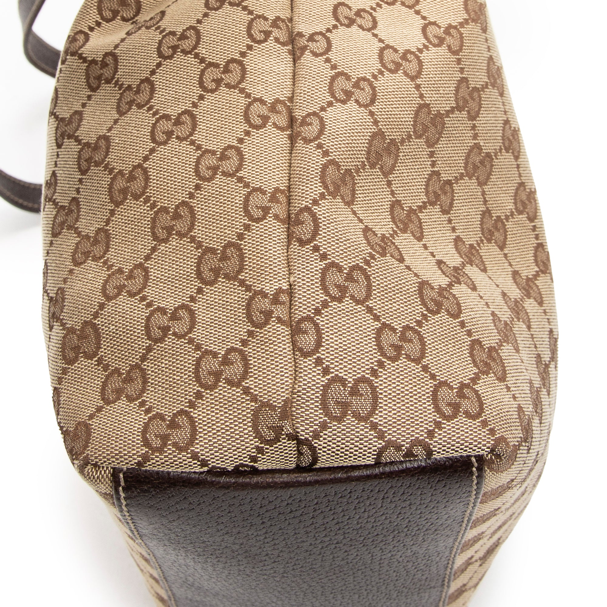 Shoulder Bag Charmy Tote Beige Monogrammed Canvas