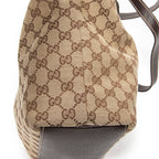 Shoulder Bag Charmy Tote Beige Monogrammed Canvas