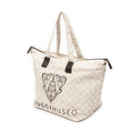 Shoulder Bag Museo Tote Beige Monogrammed Canvas