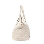 Shoulder Bag Museo Tote Beige Monogrammed Canvas