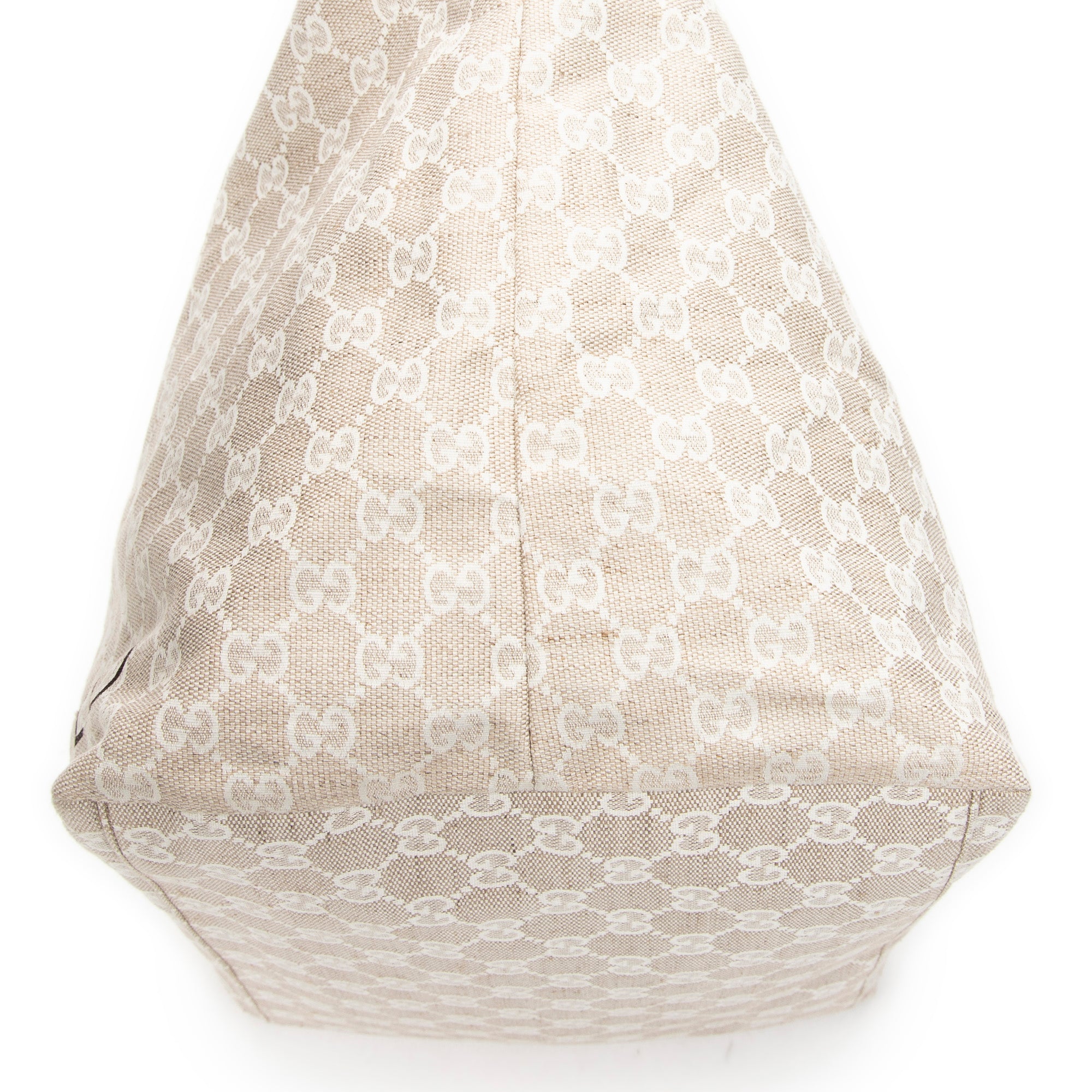 Shoulder Bag Museo Tote Beige Monogrammed Canvas