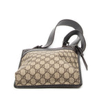 Shoulder Bag Small Crossbody Beige Supreme Coated Canvas