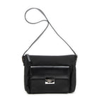 Shoulder Bag G Pushlock Shoulder Tote Black Nylon Canvas