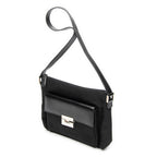 Shoulder Bag G Pushlock Shoulder Tote Black Nylon Canvas