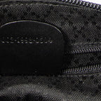 Shoulder Bag G Pushlock Shoulder Tote Black Nylon Canvas
