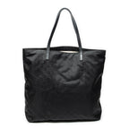 Shoulder Bag Large Shopping Tote Black Guccissima Nylon Canvas