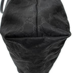 Shoulder Bag Large Shopping Tote Black Guccissima Nylon Canvas