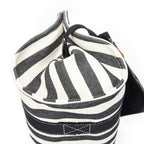 Handbag Cannes Tote PM Ivory Toile Striped Canvas
