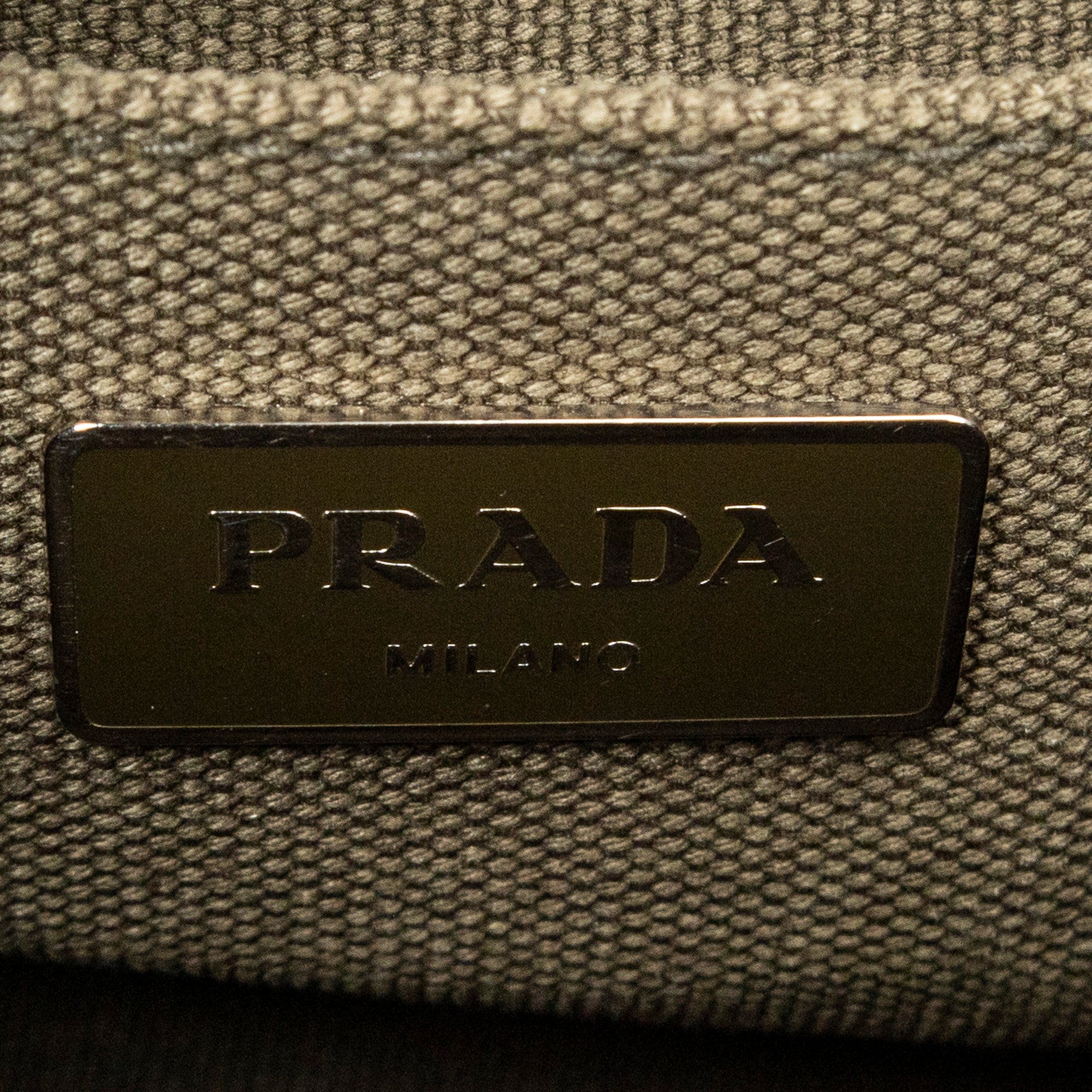 Shoulder Bag Small Rhinestone Canapa Tote Dark Green Studded Canapa Canvas