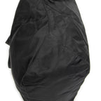 Shoulder Bag Shopping Zip Tote Black Nylon Canvas