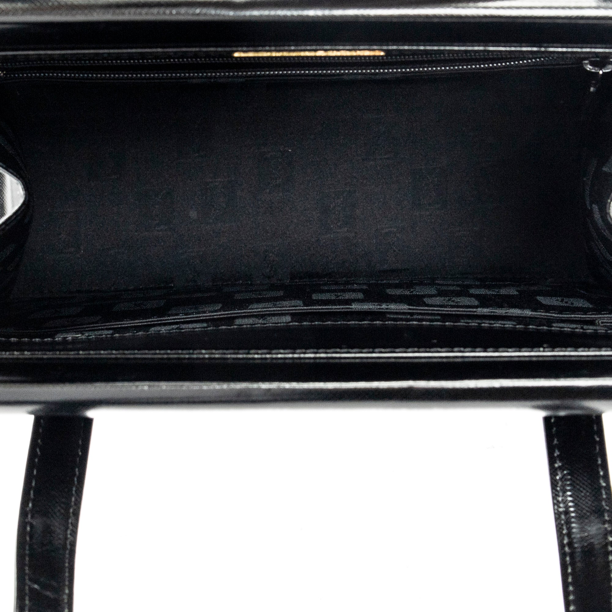 Shoulder Bag Vintage Frame Shoulder Bag Black Smooth Leather