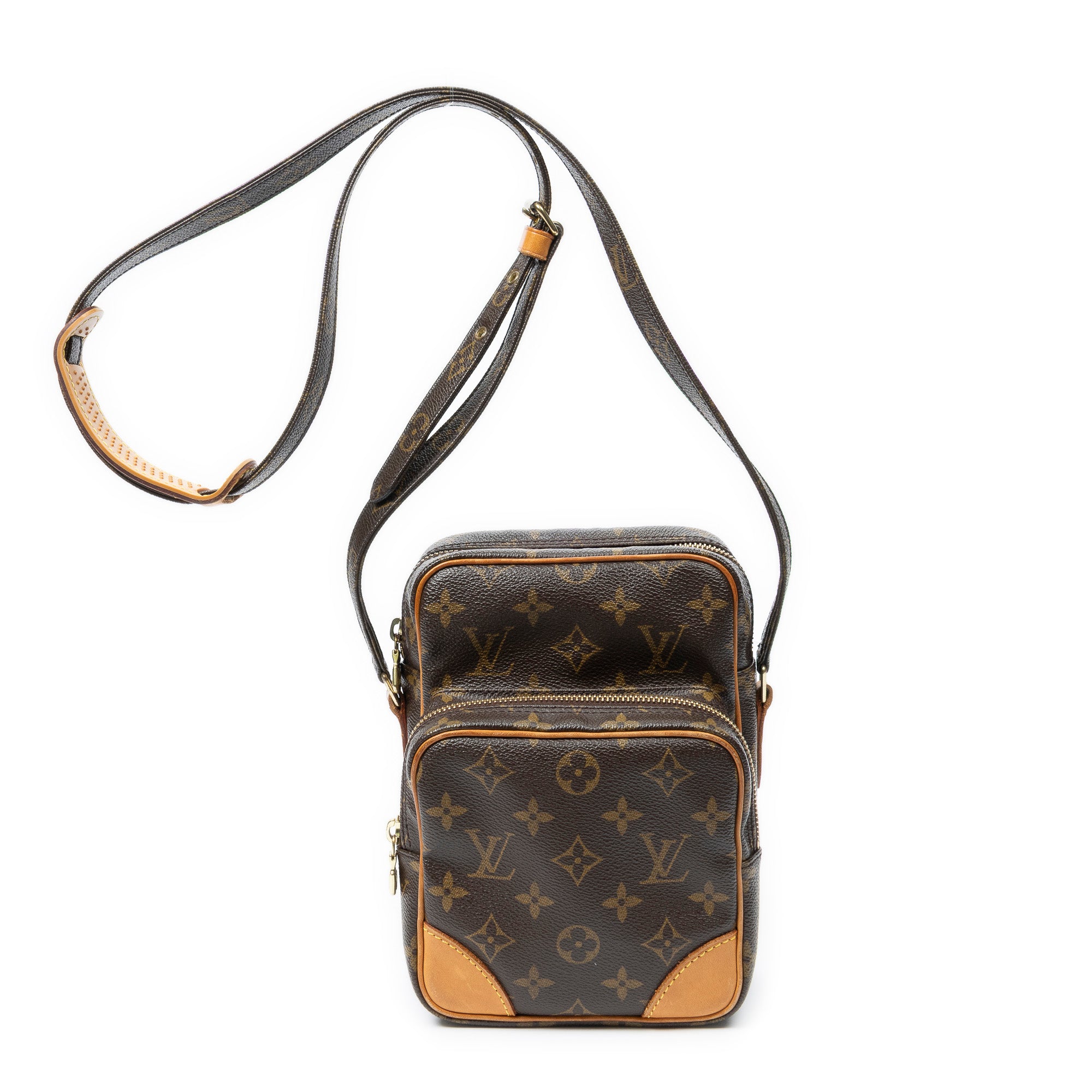 Shoulder Bag Amazone PM Brown Monogram Canvas