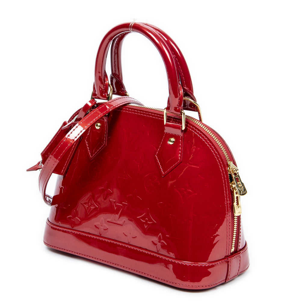 Handbag Alma BB Indian Rose Monogram Vernis