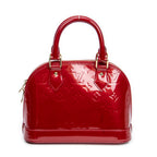 Handbag Alma BB Indian Rose Monogram Vernis