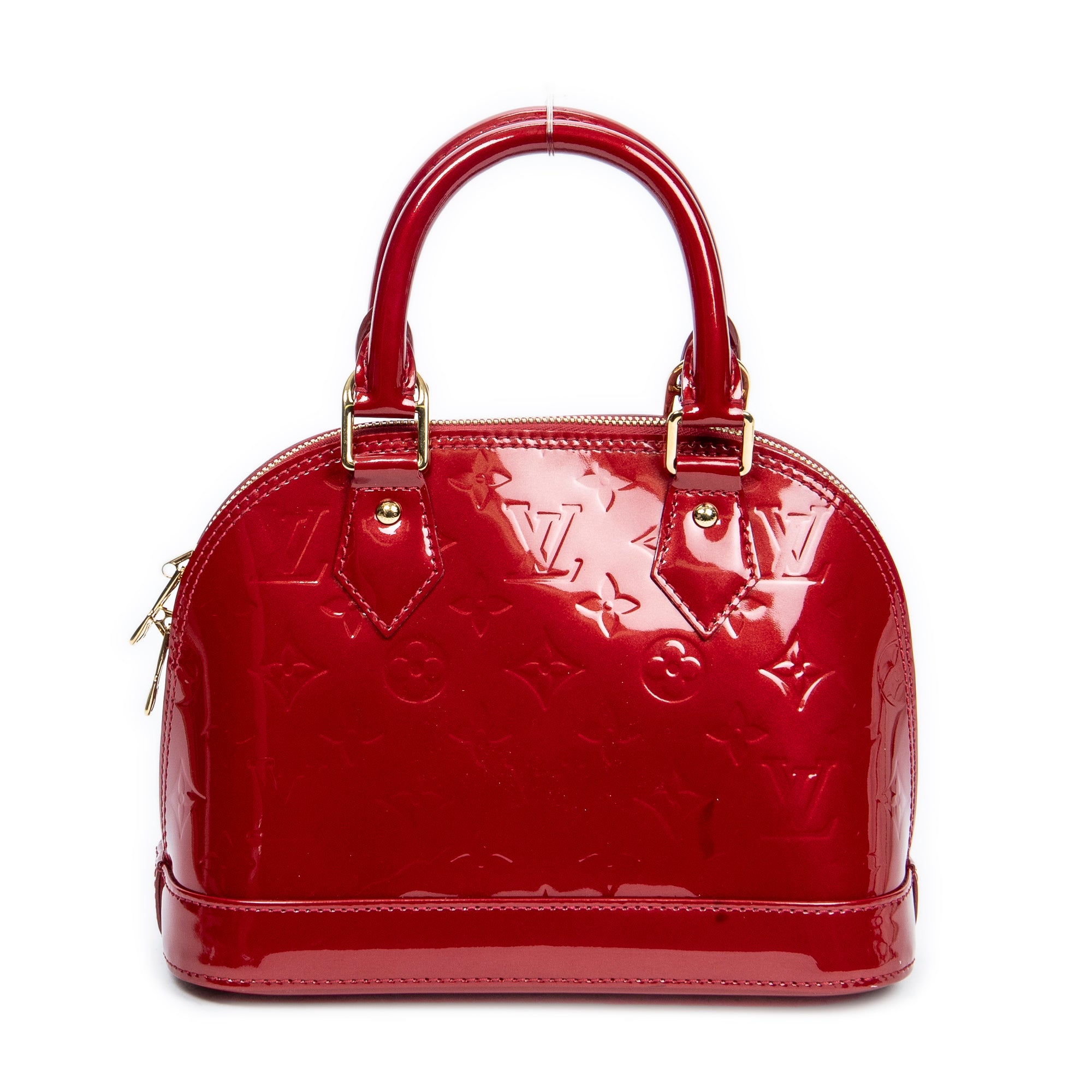 Handbag Alma BB Indian Rose Monogram Vernis