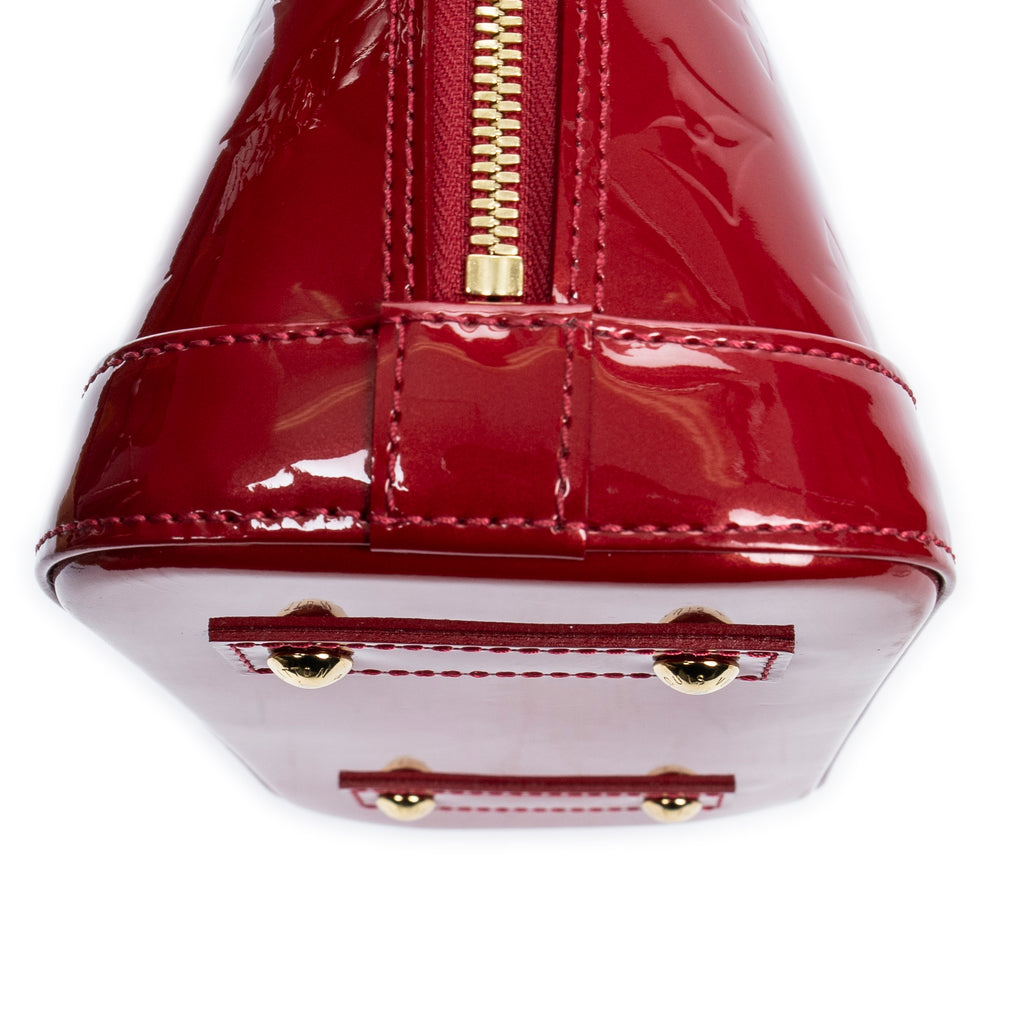 Handbag Alma BB Indian Rose Monogram Vernis