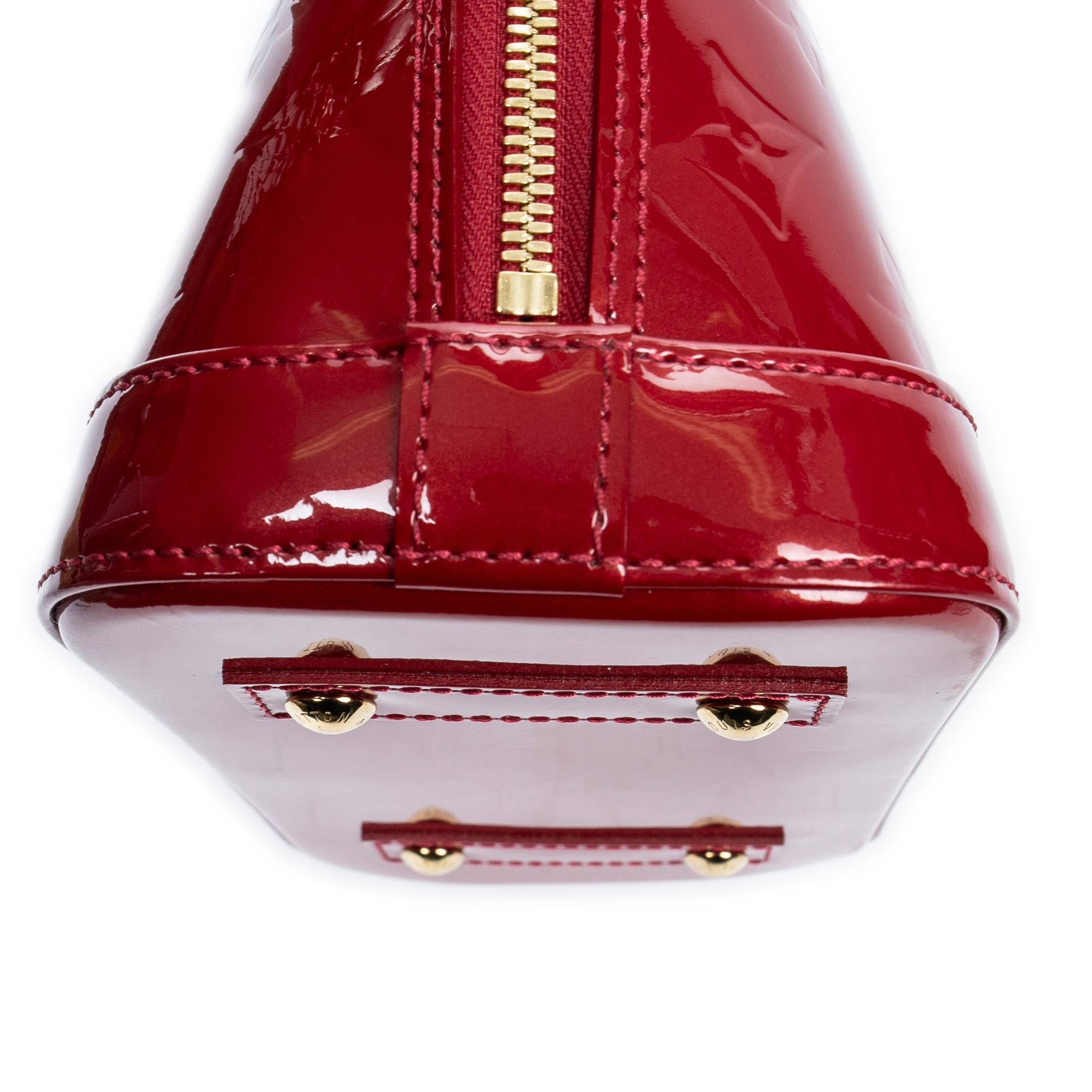 Handbag Alma BB Indian Rose Monogram Vernis