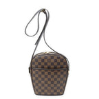 Shoulder Bag Ipanema PM Brown Damier Ebene