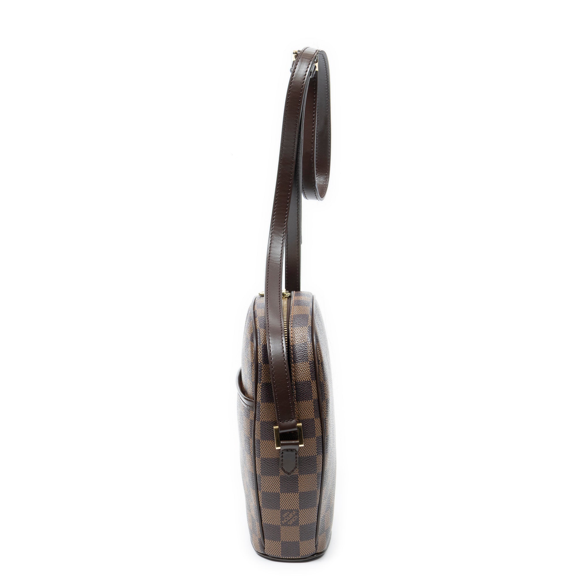 Shoulder Bag Ipanema PM Brown Damier Ebene