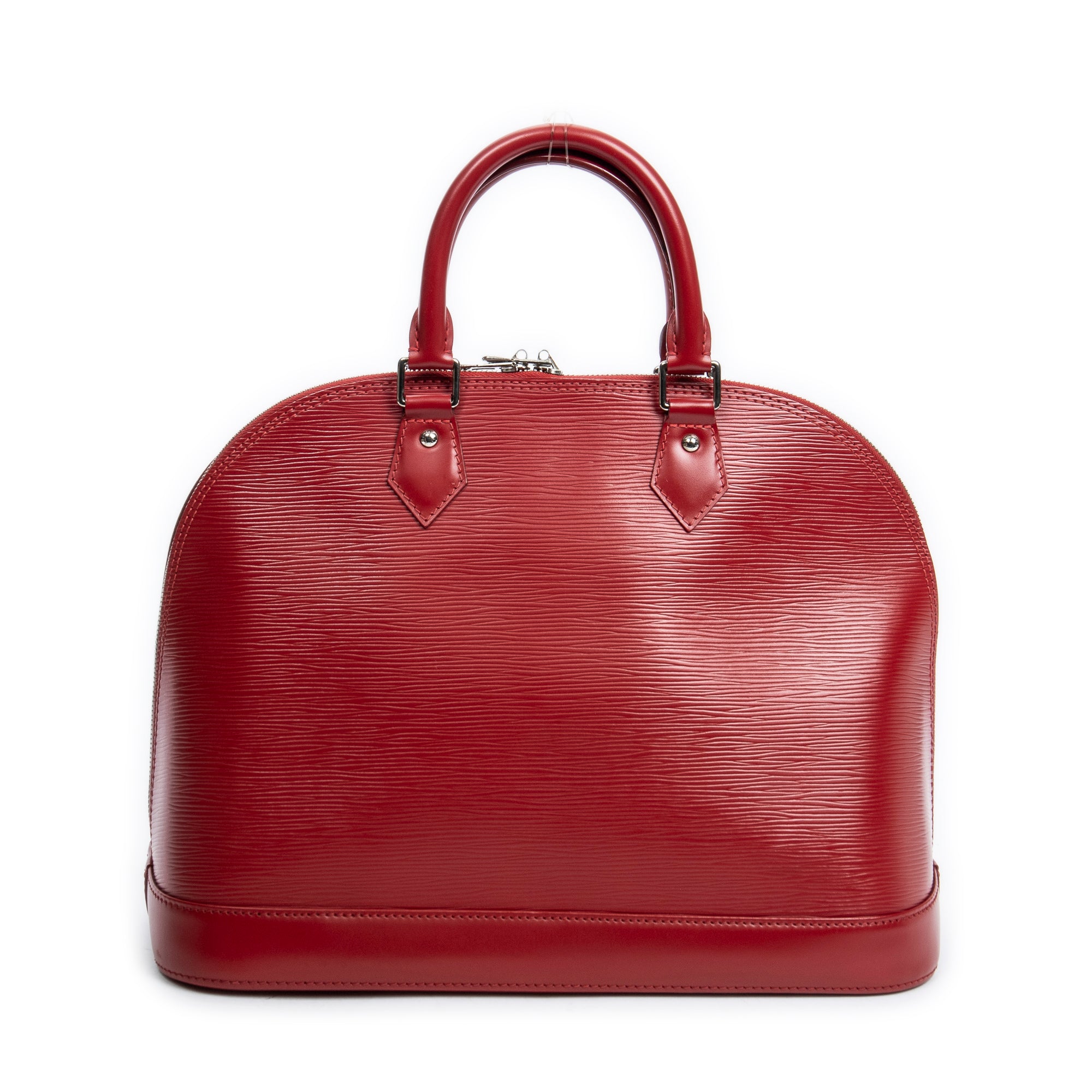 Handbag Alma MM Red Epi