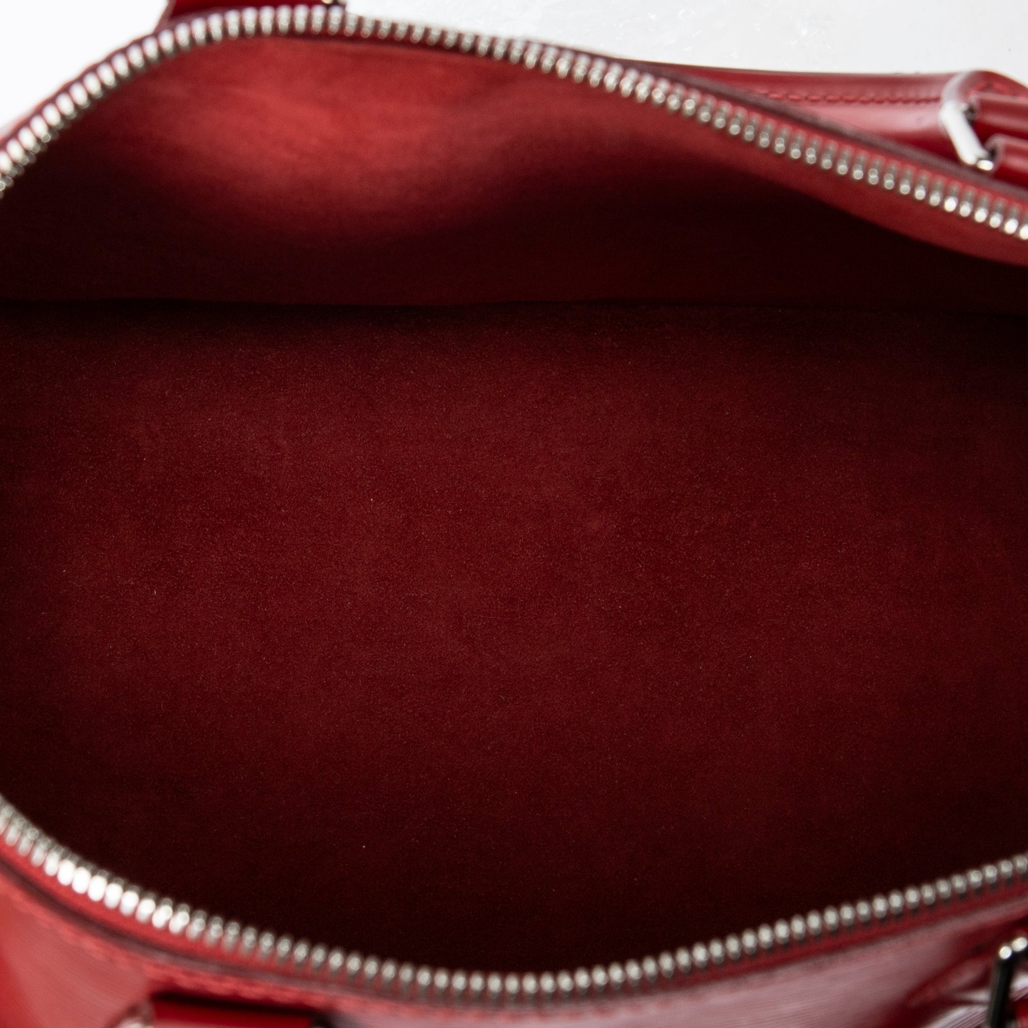 Handbag Alma MM Red Epi