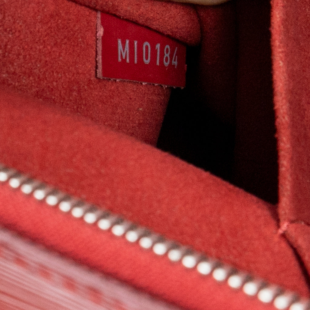 Handbag Alma MM Red Epi