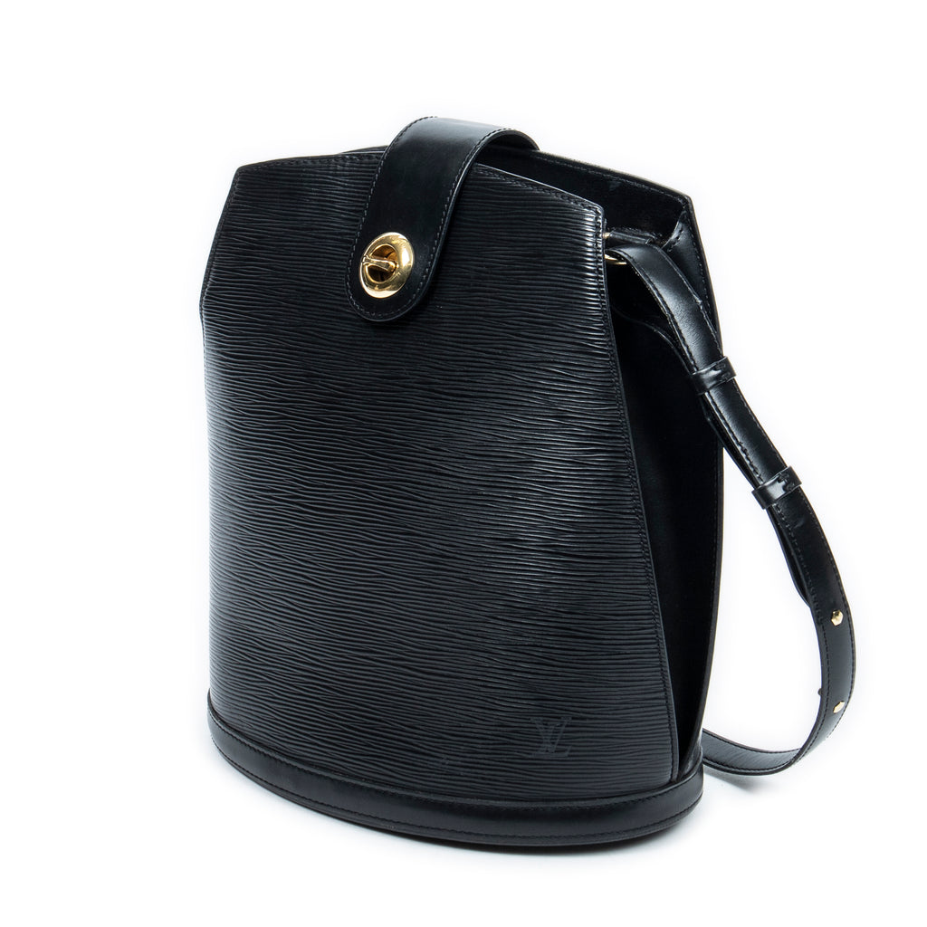 Shoulder Bag Cluny Black Epi