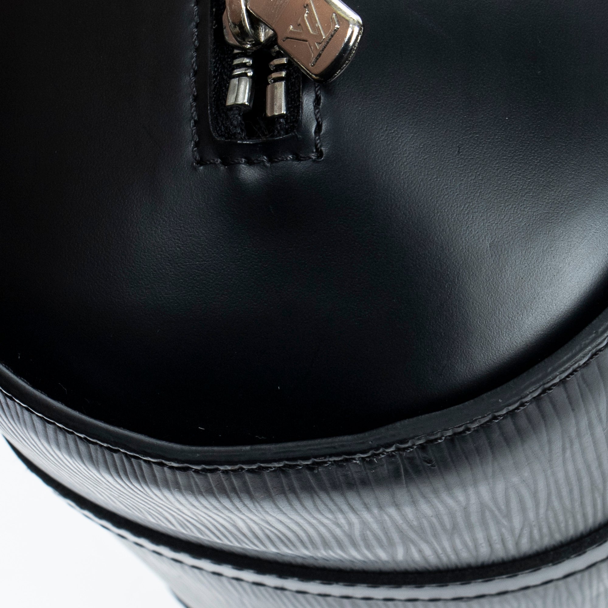 Shoulder Bag Soufflot Black Epi
