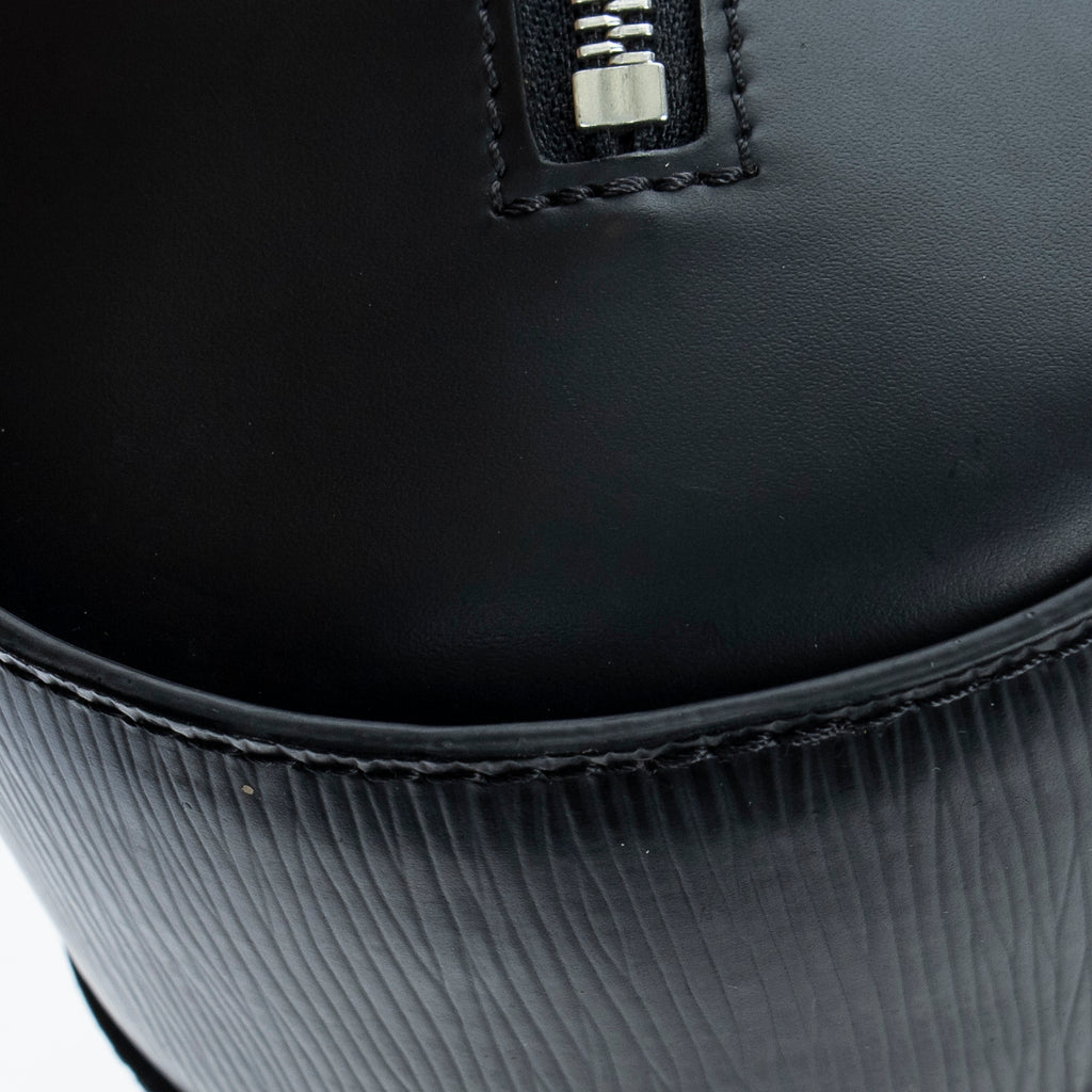 Shoulder Bag Soufflot Black Epi