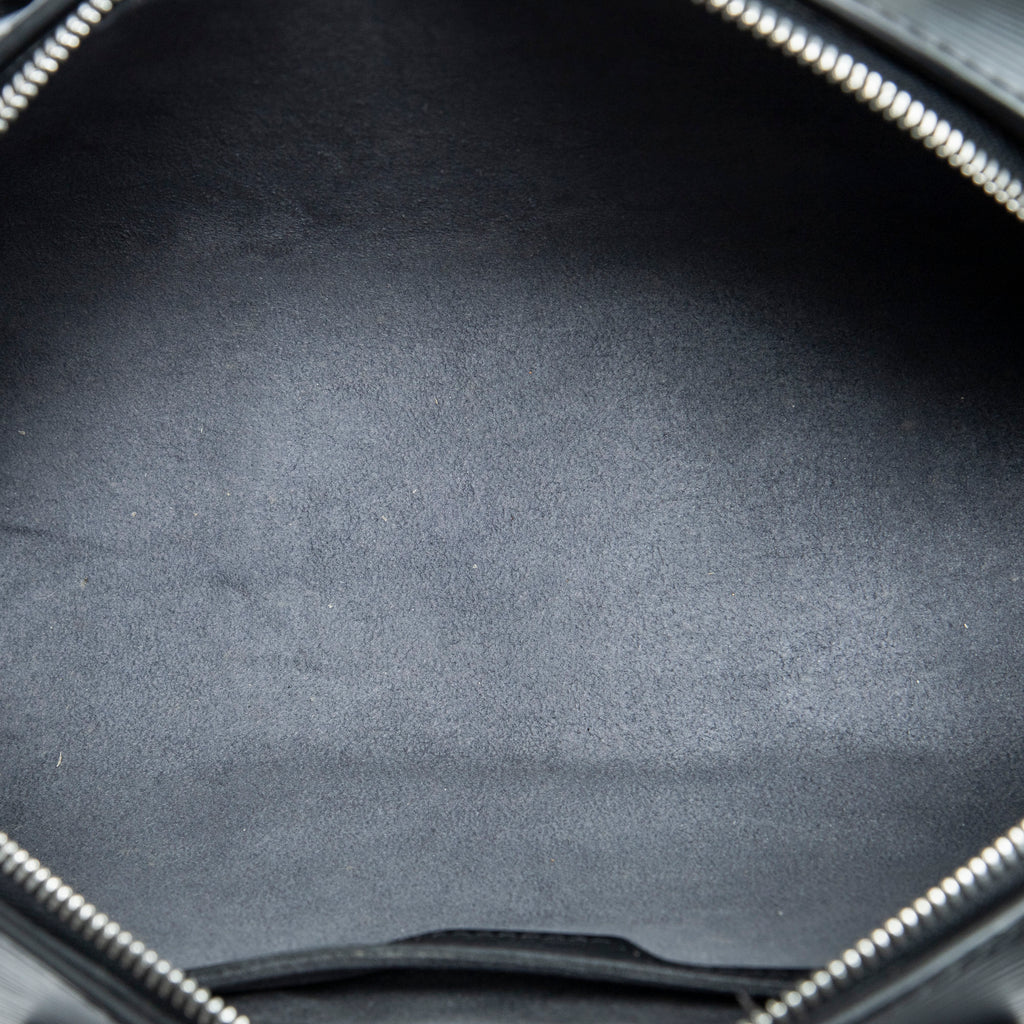 Sac bandoulière Soufflot cuir Épi noir