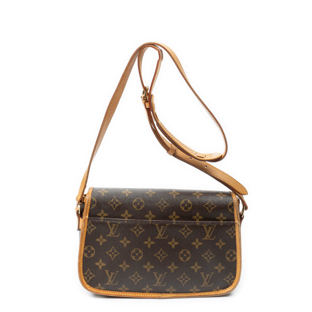Shoulder Bag Sologne Brown Monogram Canvas