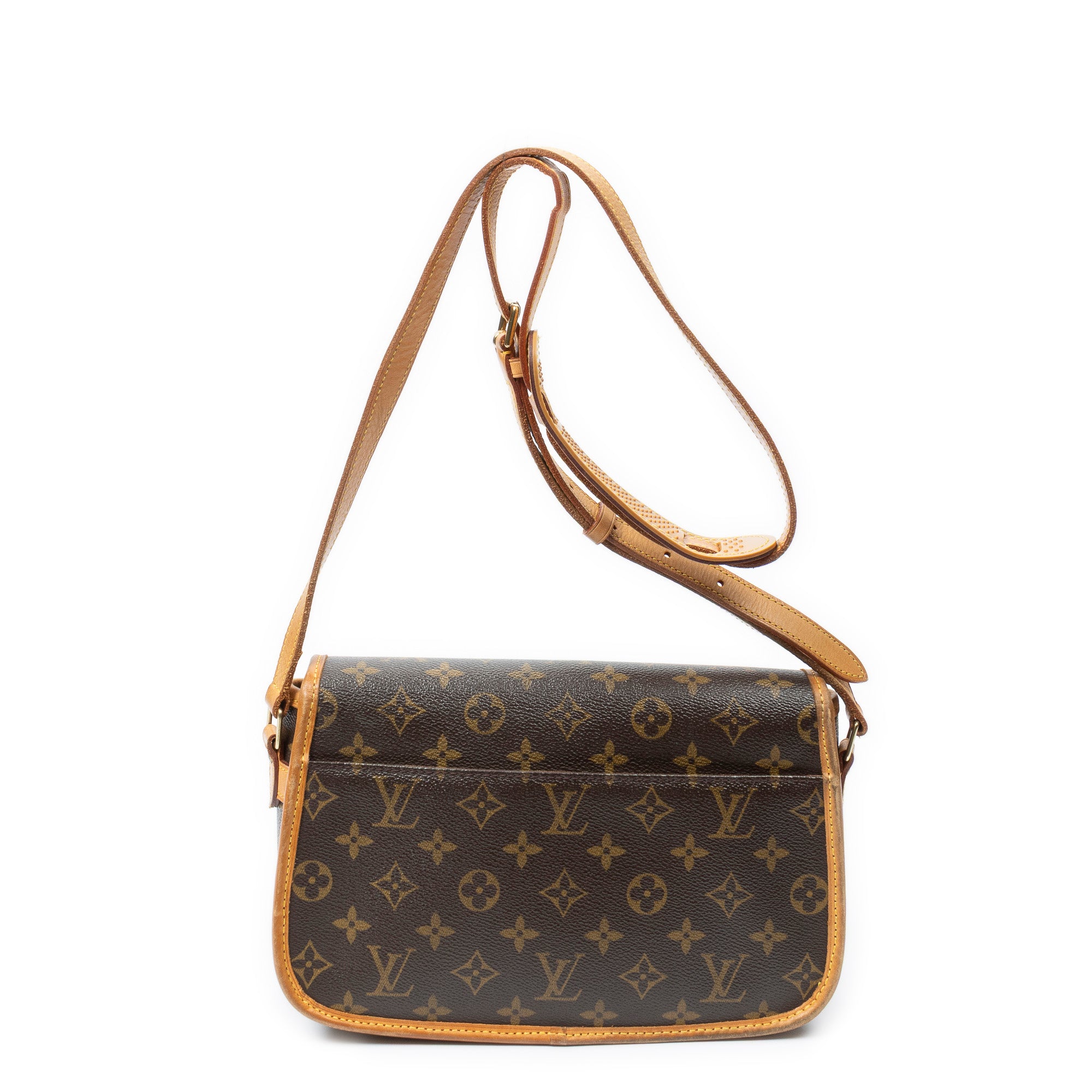Shoulder Bag Sologne Brown Monogram Canvas